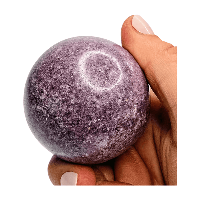 Lepidolite Sphere - Small