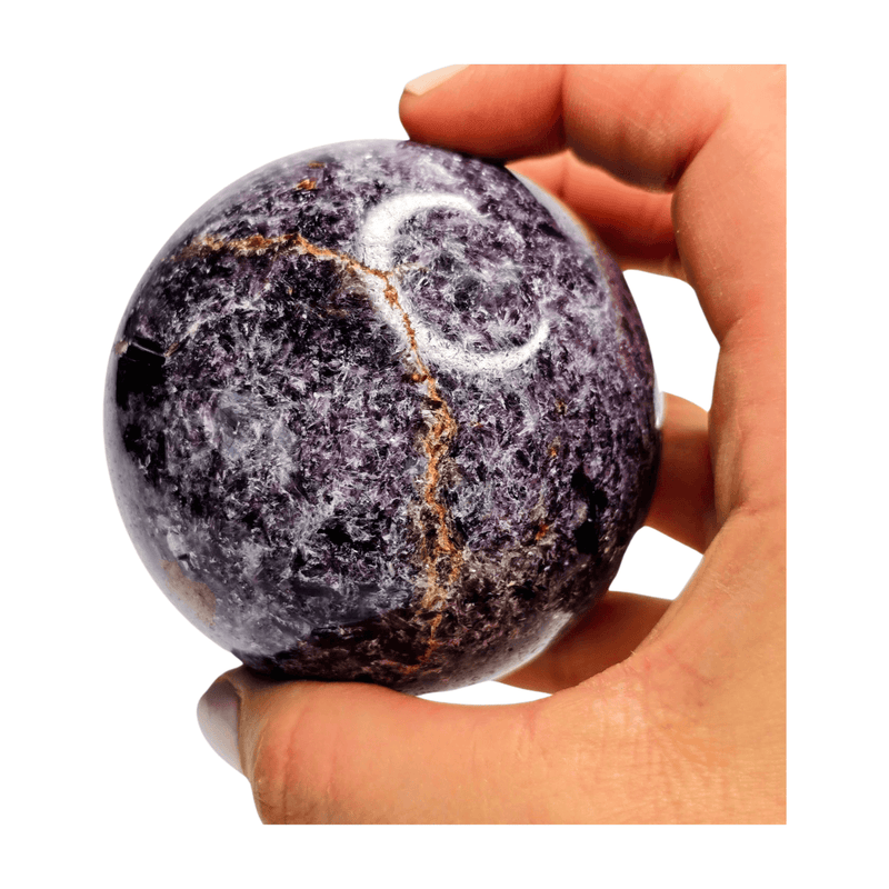 Lepidolite Mica Sphere