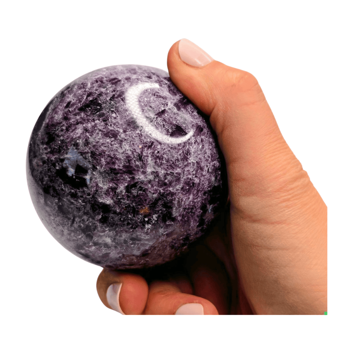 Lepidolite Mica Sphere