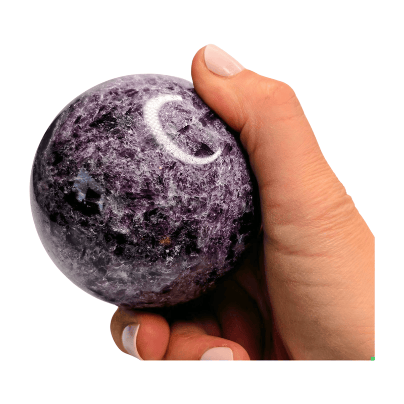 Lepidolite Mica Sphere