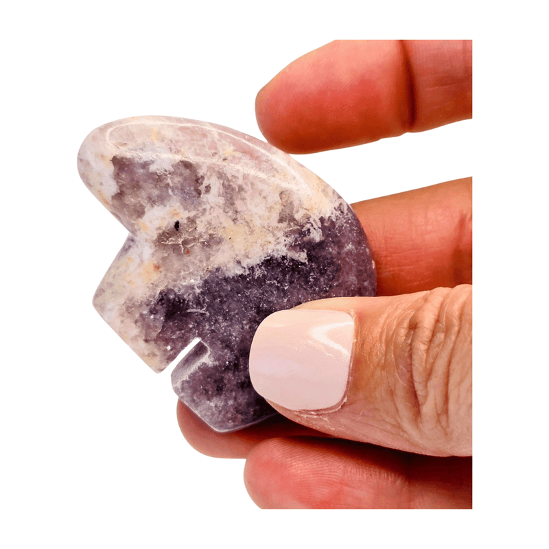 Lepidolite Bear - Small