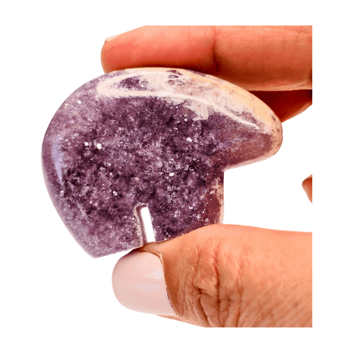 Lepidolite Bear - Small
