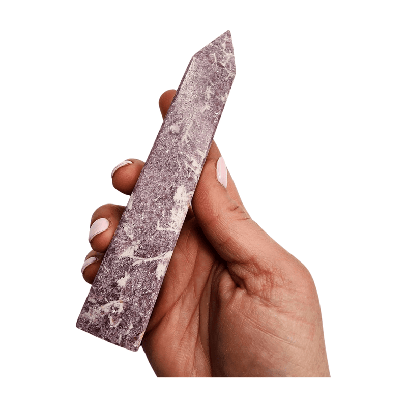 Lepidolite Obelisk