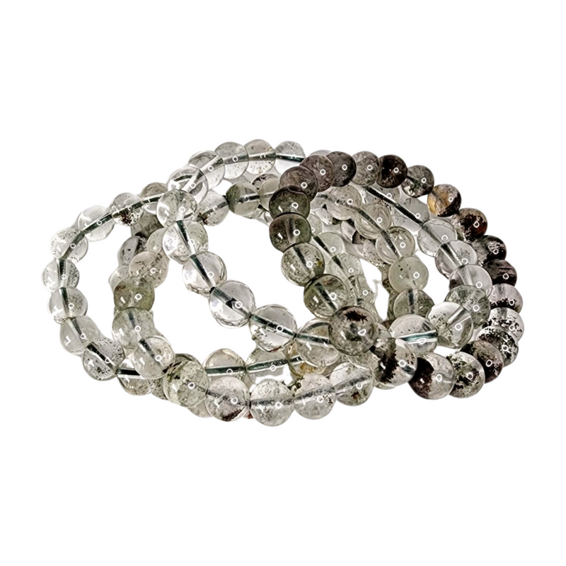 Garden Quartz (Lodalite) Beaded Bracelet (8mm)