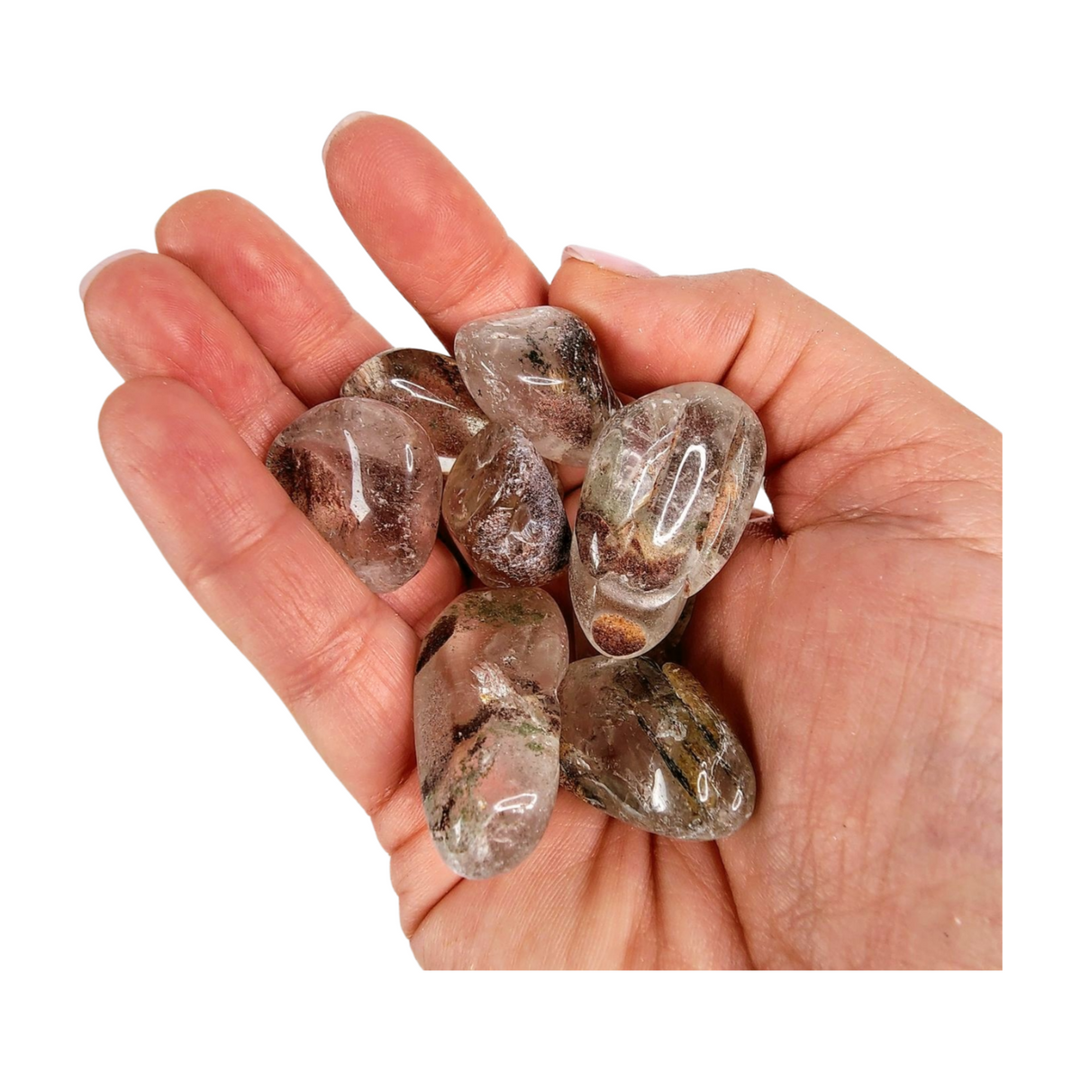 Garden Quartz (Lodalite) Tumbled Stone