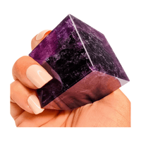 Magenta Fluorite Cube