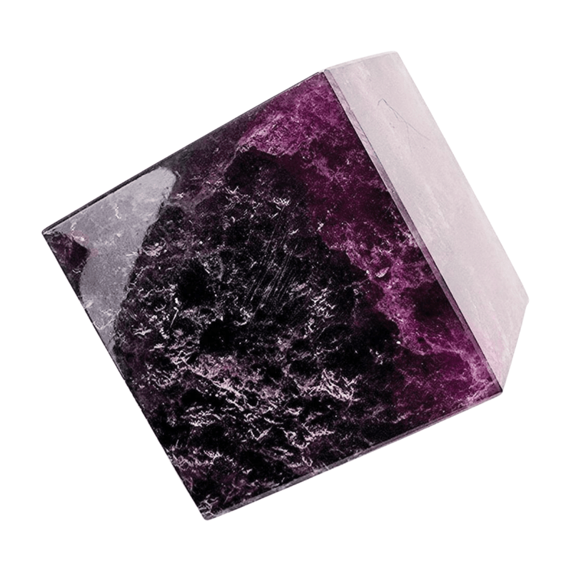 Magenta Fluorite Cube