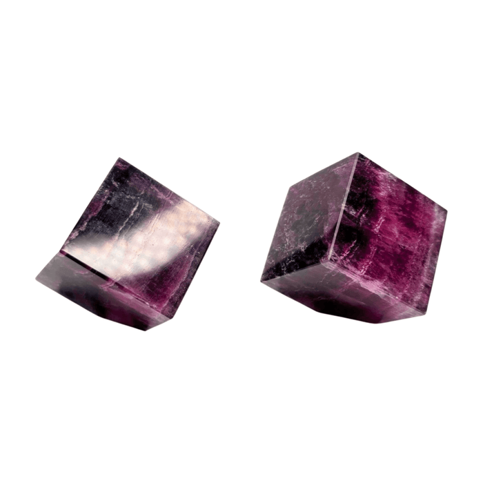 Magenta Fluorite Cube