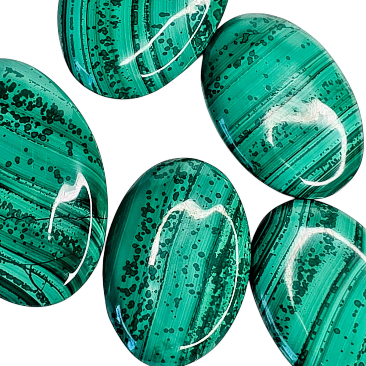 Malachite Palm Stone