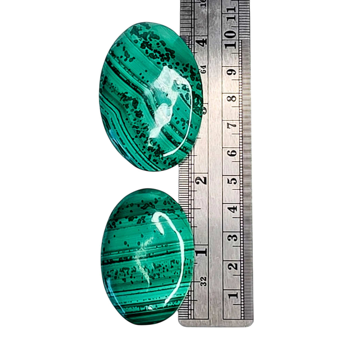 Malachite Palm Stone