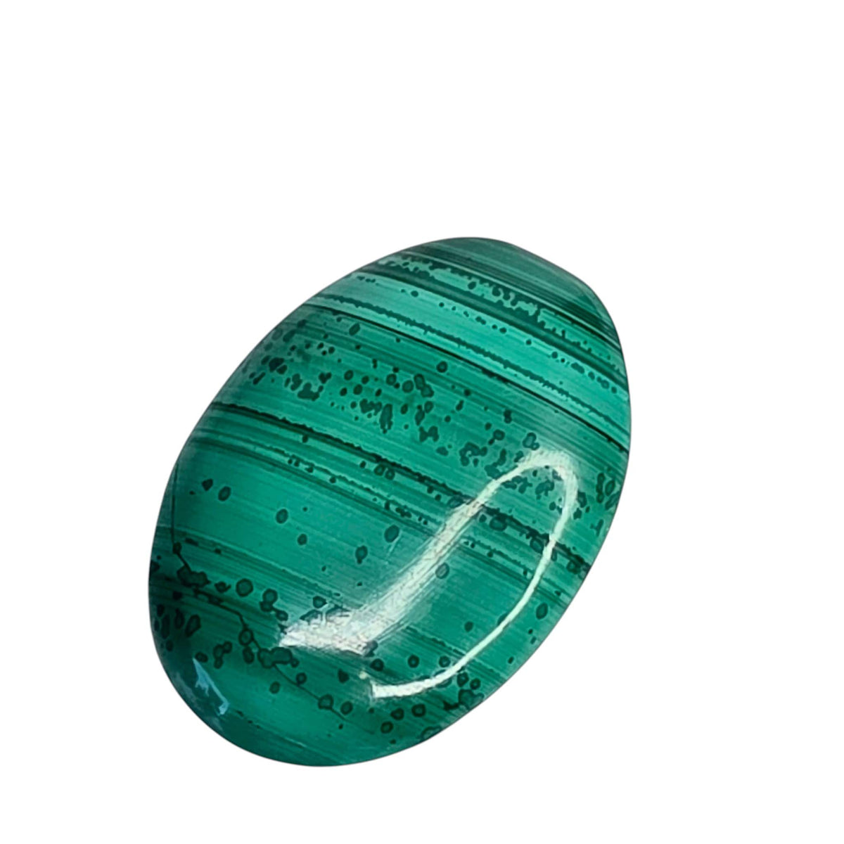 Malachite Palm Stone