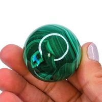 Malachite Sphere - Small