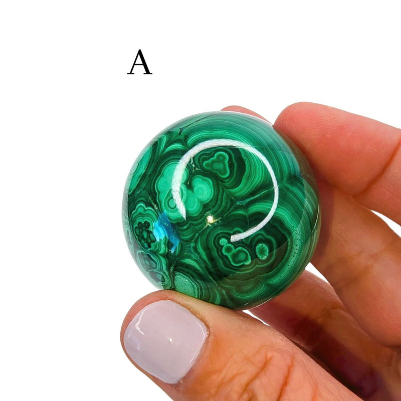 Malachite Sphere - Small