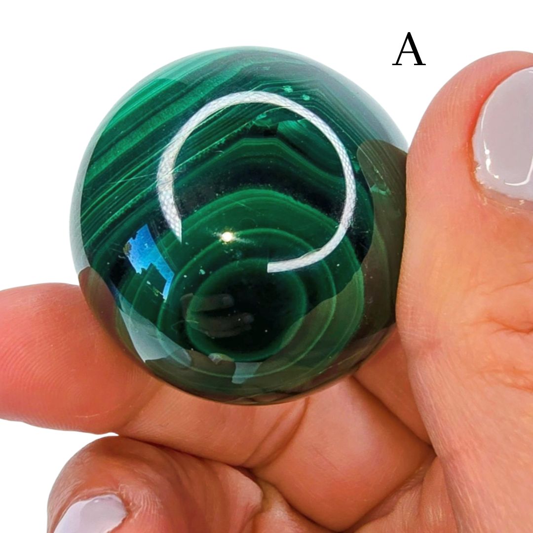 Malachite Sphere - Small