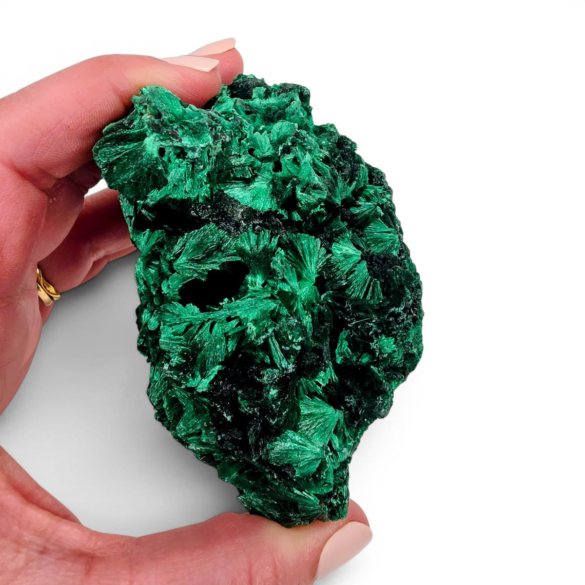Malachite Druzy Specimen