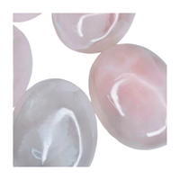 Pink Calcite Palm Stone