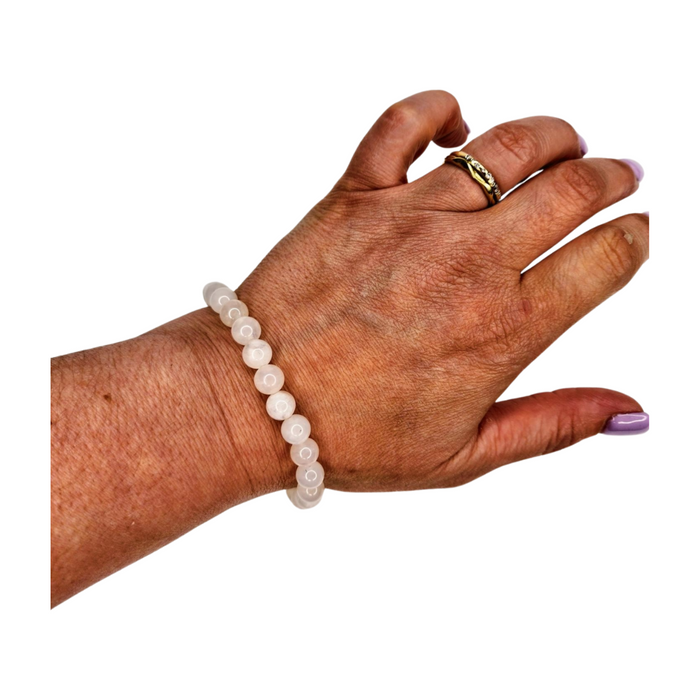 White Moonstone Bracelet