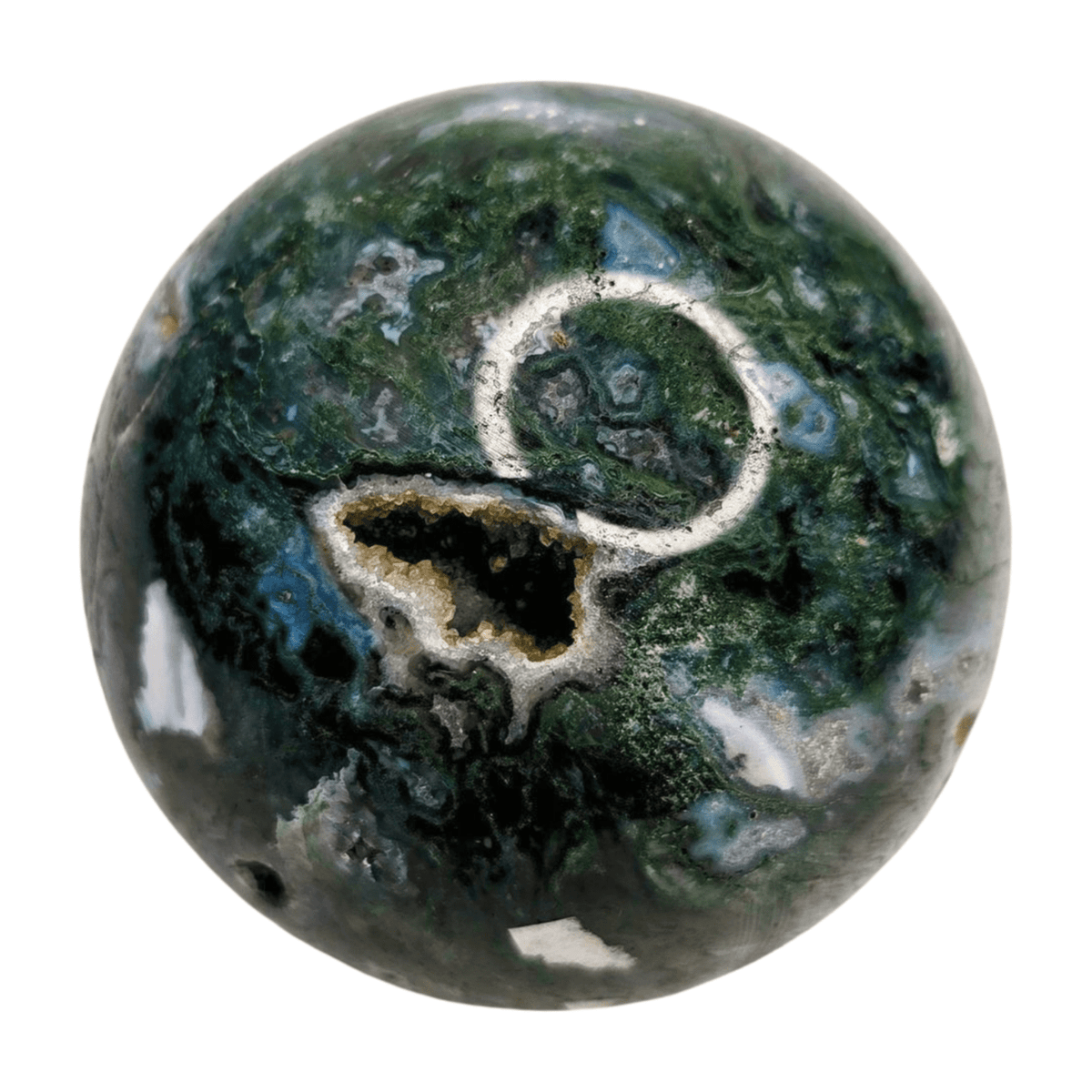 Moss Agate Sphere