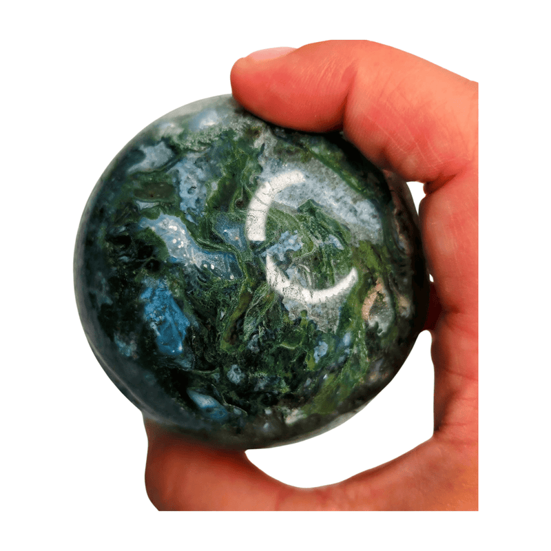 Moss Agate Sphere