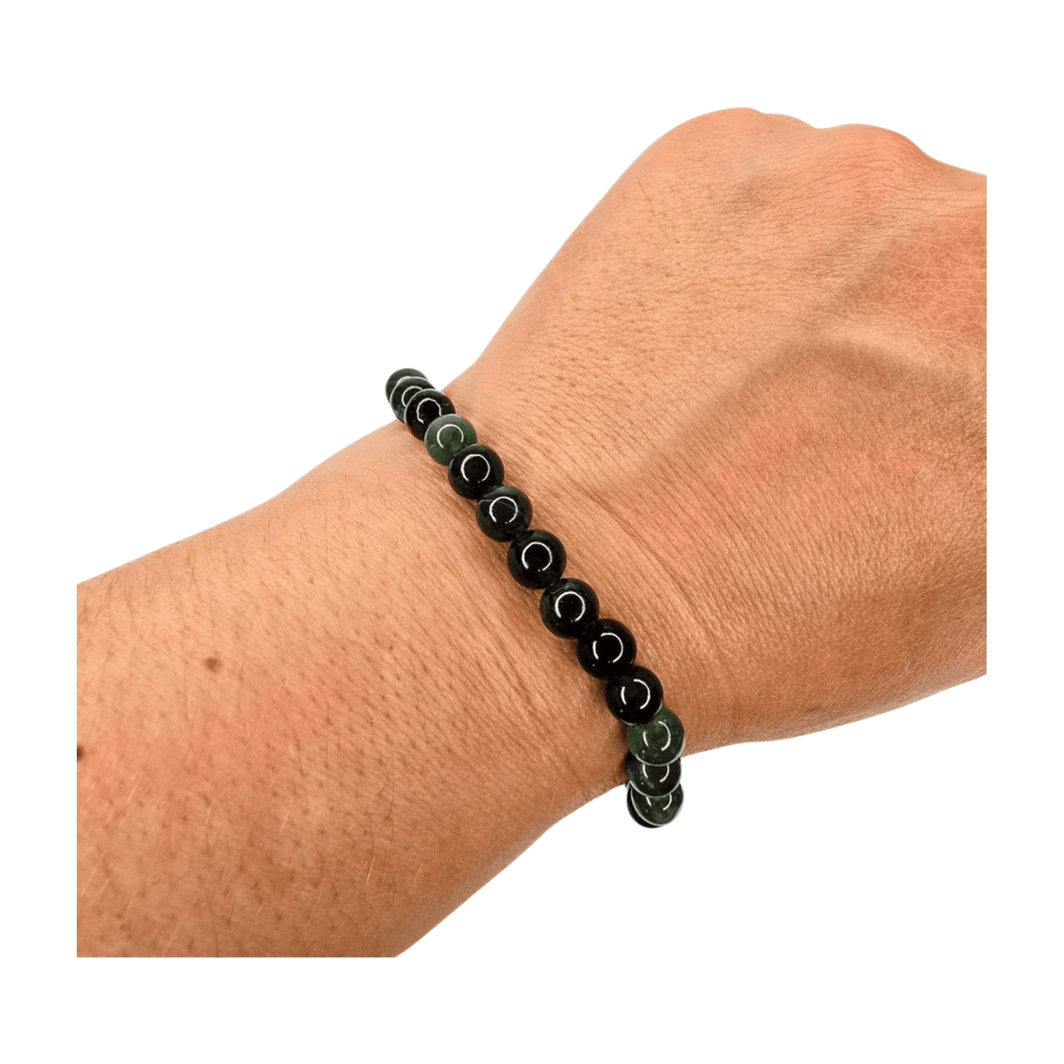 Moss Agate Bracelet (6mm)