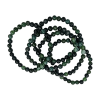 Moss Agate Bracelet (6mm)