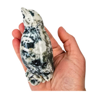 Moss Agate Penguin