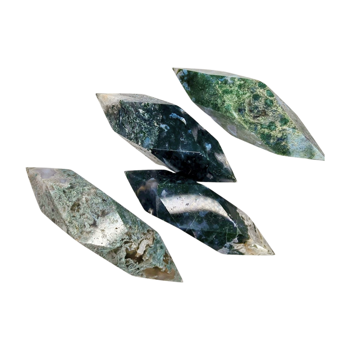 Moss Agate Prism