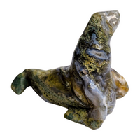 Moss Agate Sea Lion - Large