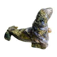 Moss Agate Sea Lion - Large