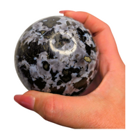 Mystic Merlinite (Indigo Gabbro) Sphere