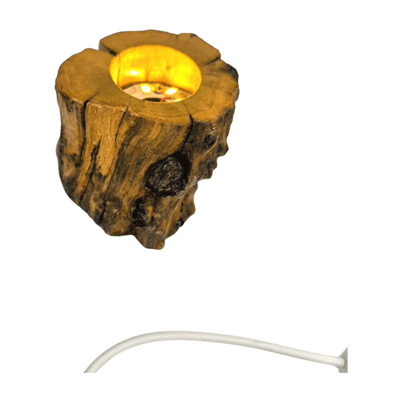 Clear Quartz Rose Lamp