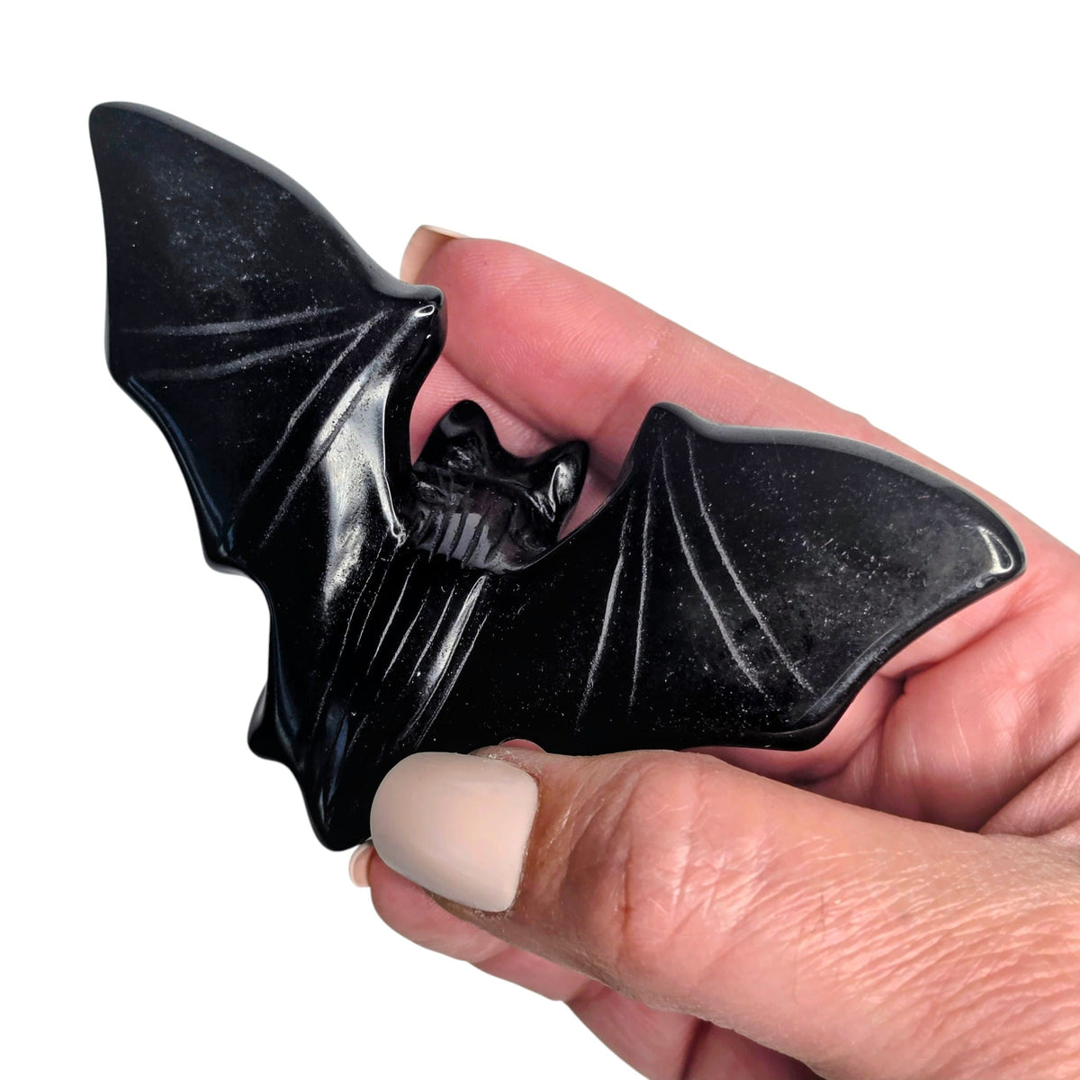 Obsidian Bat - 3D Carving