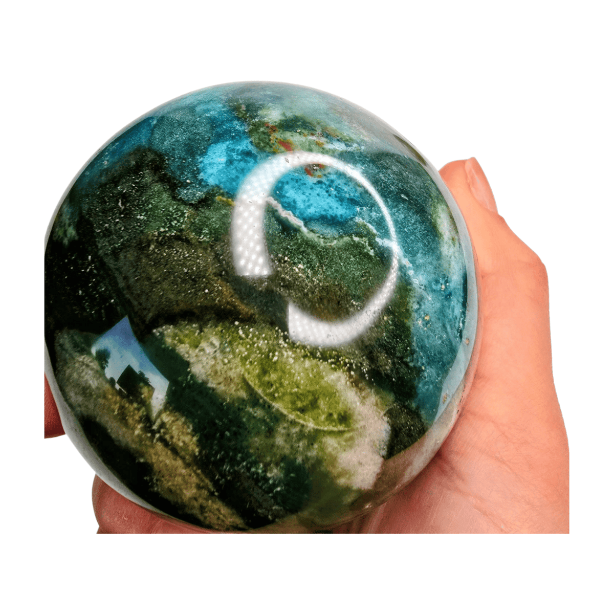 Ocean Jasper Sphere