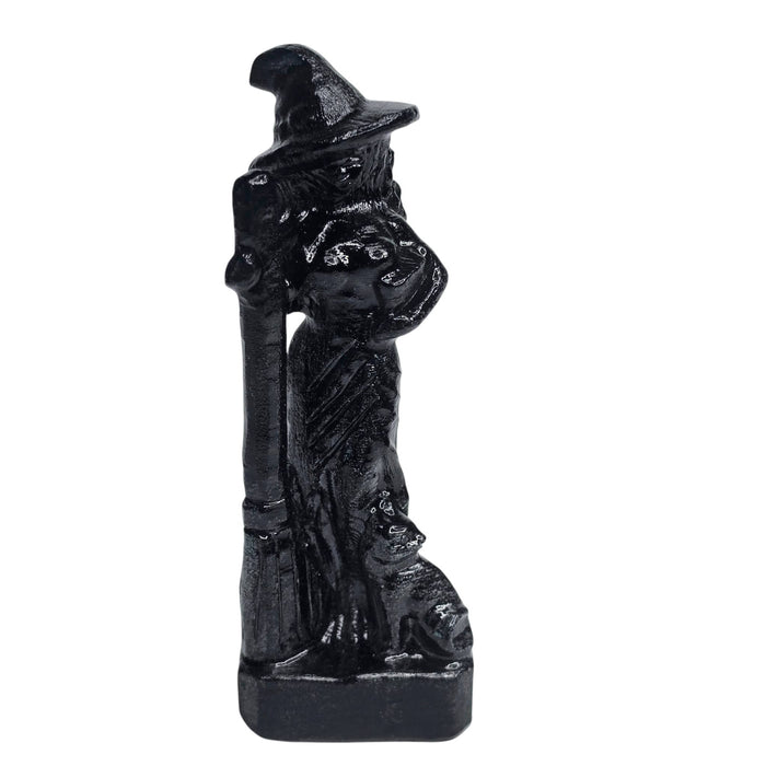 Onyx Witch with Cat