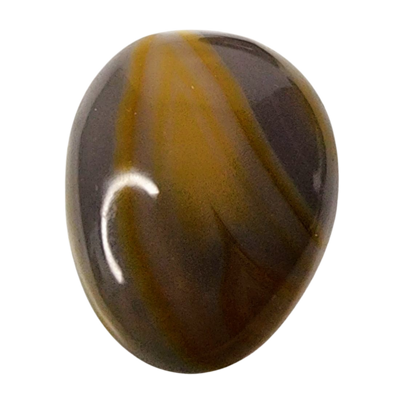 Orca Agate Pocket Stone