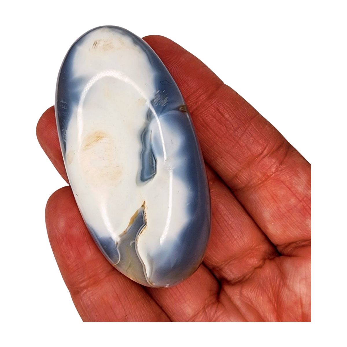 Orca Agate Pocket Stone