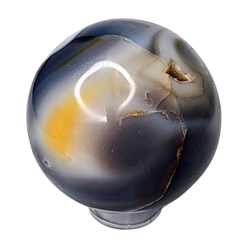 Orca Agate Sphere