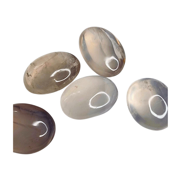 Pearl Quartz Palm (Girasol Quartz Palm)