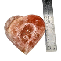 Pink Calcite Heart - Extra Large