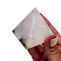 Pink Calcite Pyramid