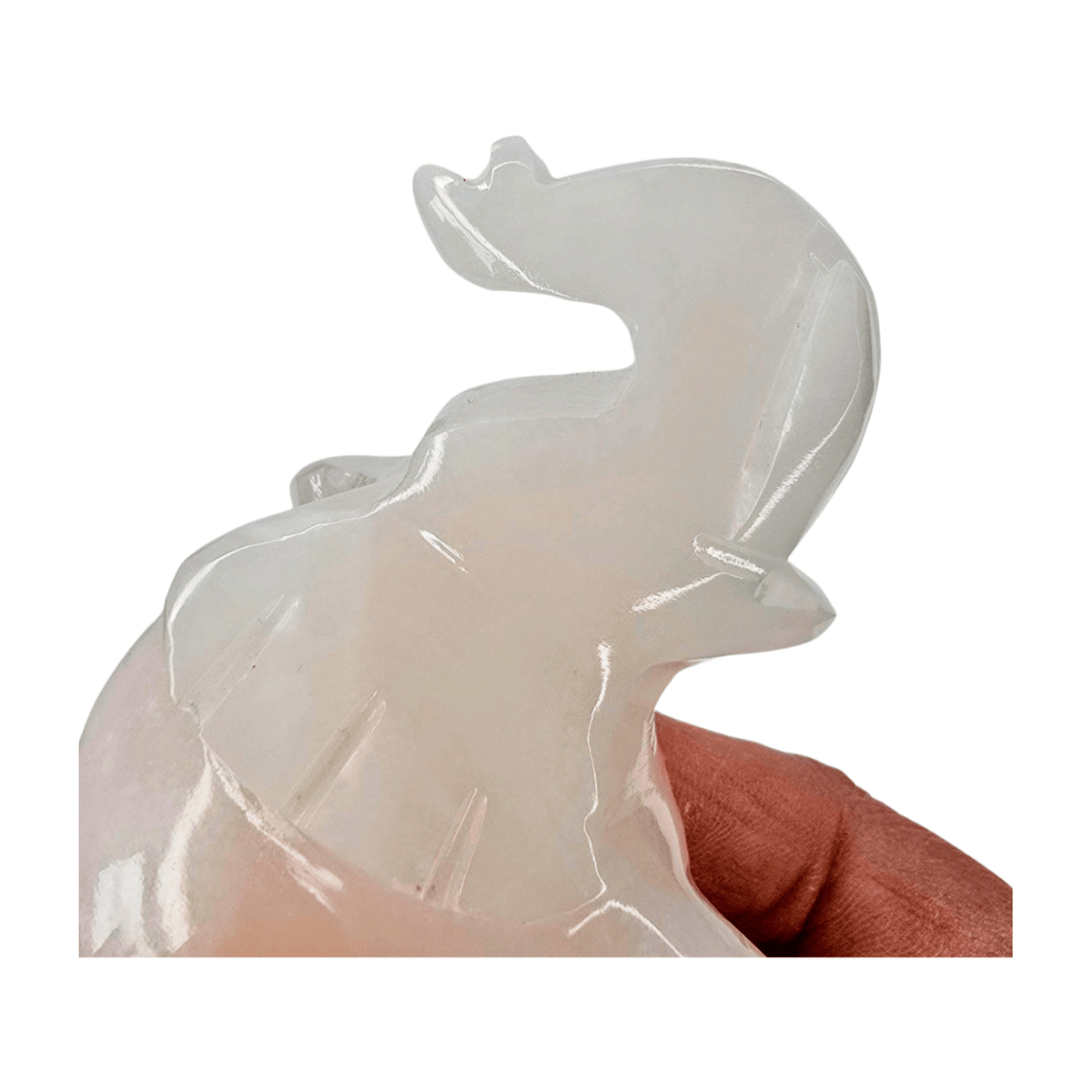 Pink Calcite Elephant