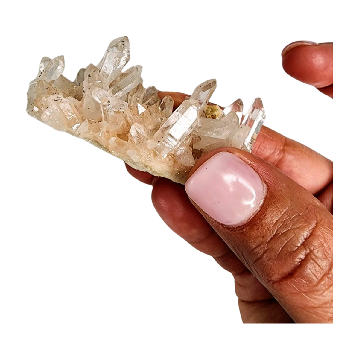 Pink Lumerian Quartz Specimen - Medium