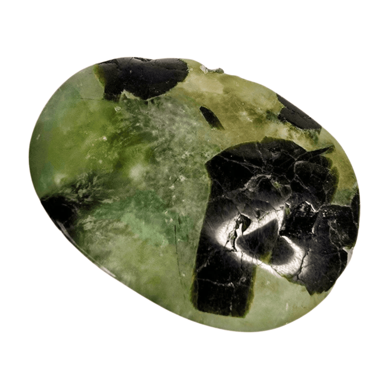 Prehnite Palm Stone