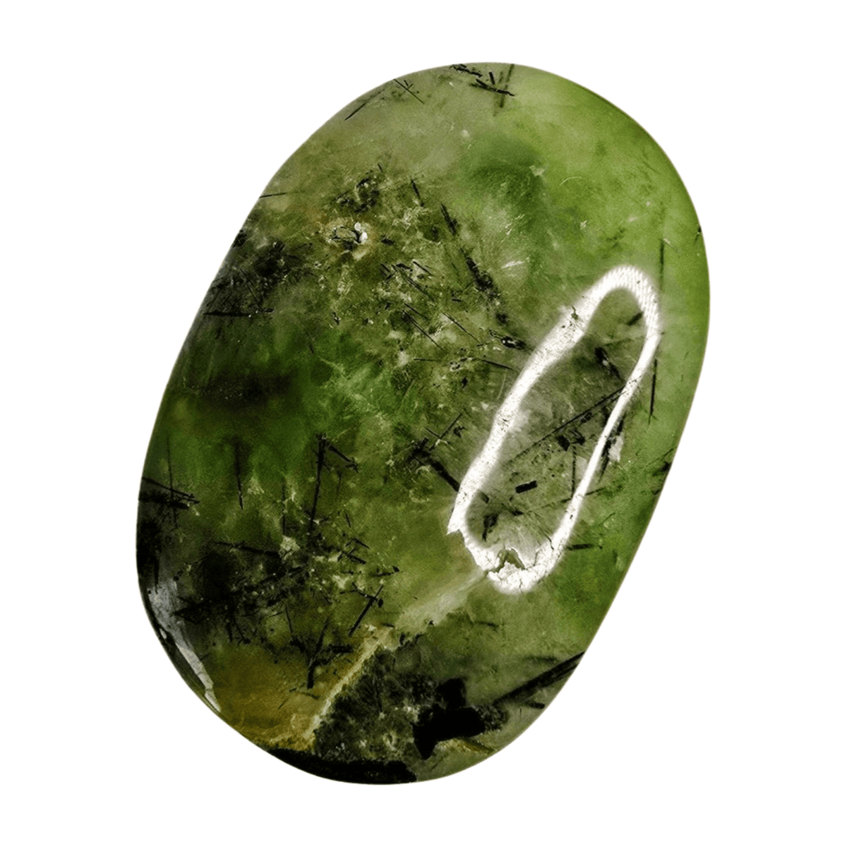 Prehnite Palm Stone