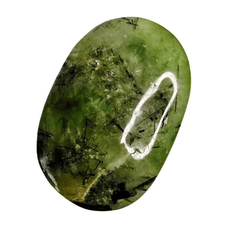 Prehnite Palm Stone