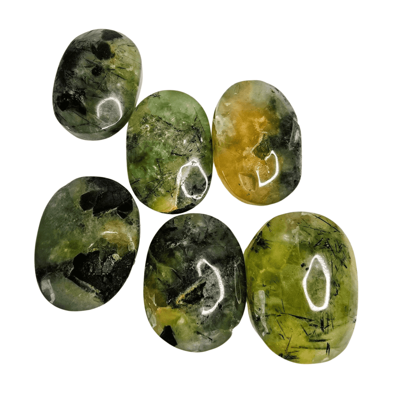 Prehnite Palm Stone