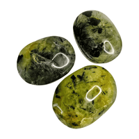 Prehnite Palm Stone