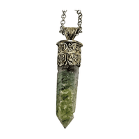 Prehnite Pendant - 30 in