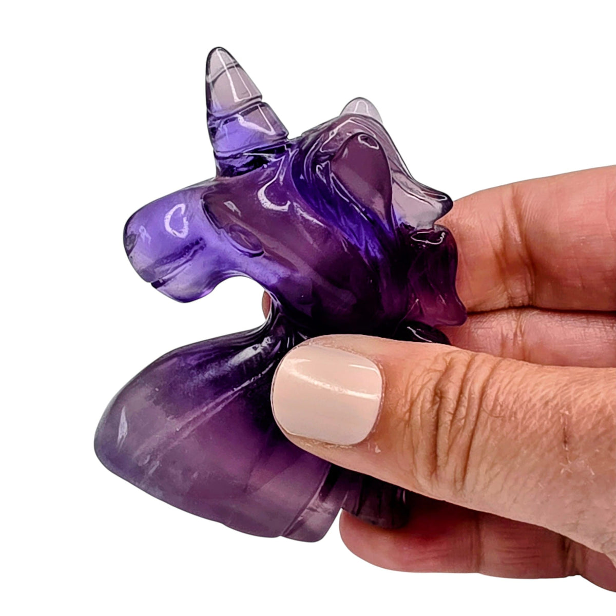 Purple Fluorite Unicorn