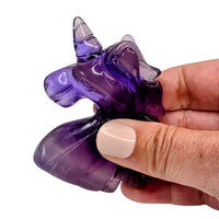 Purple Fluorite Unicorn